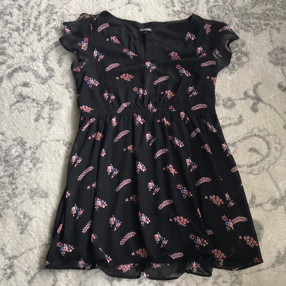 Express Floral Dress